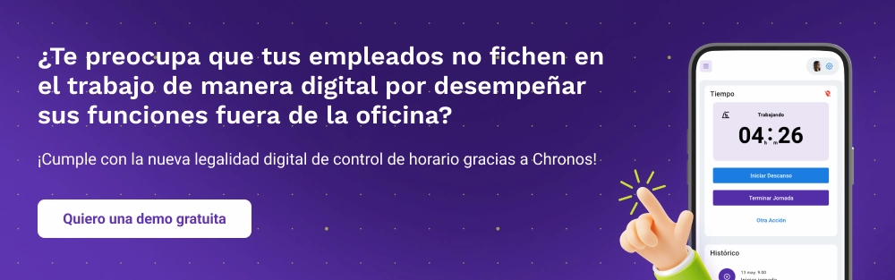 cumple con la nueva legalidad del control horario y evita sanciones