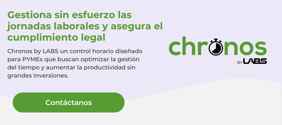 gestiona sin esfuerzo las jornadas laborales y cumple con la normativa de registro de horario